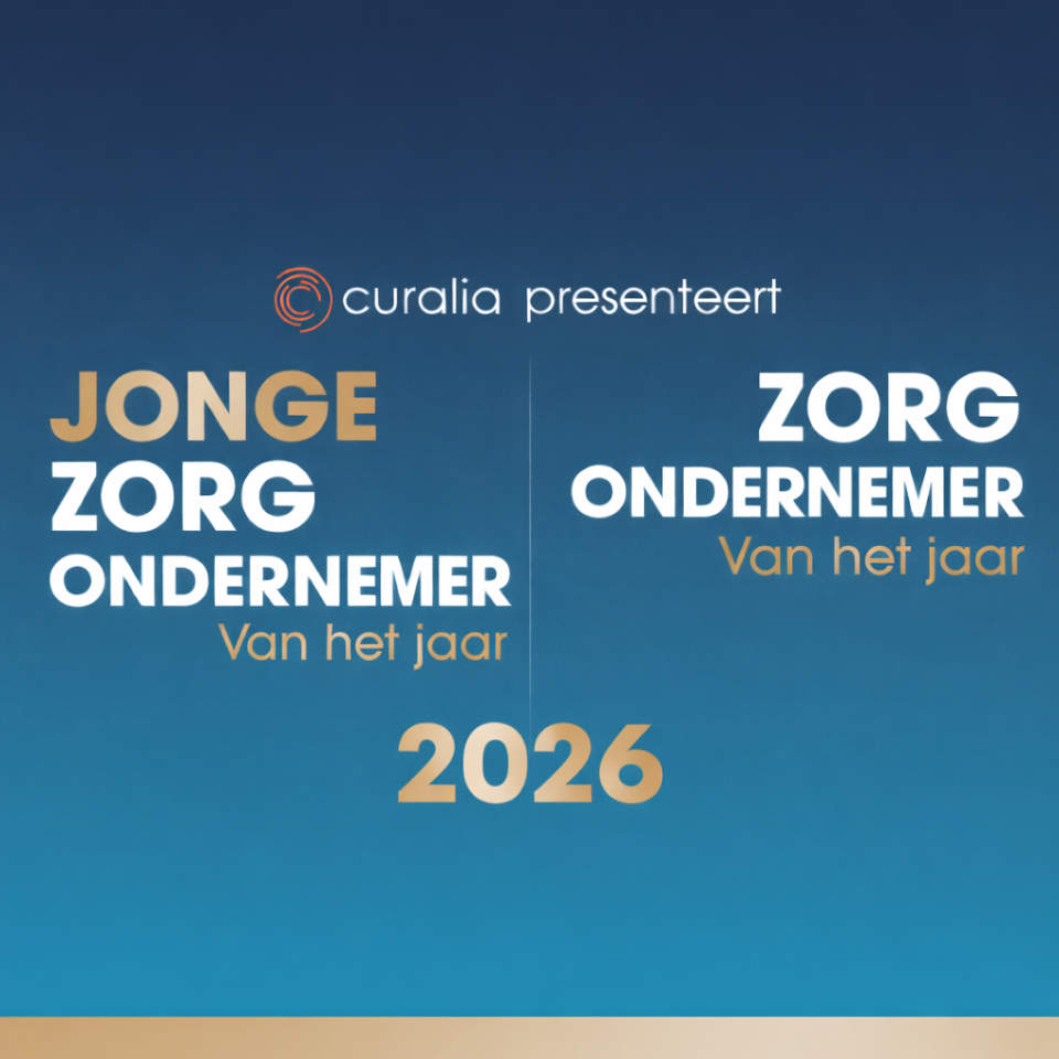 Logo voor de Zorgondernemer en Jonge Zorgondernemer van het jaar 2026